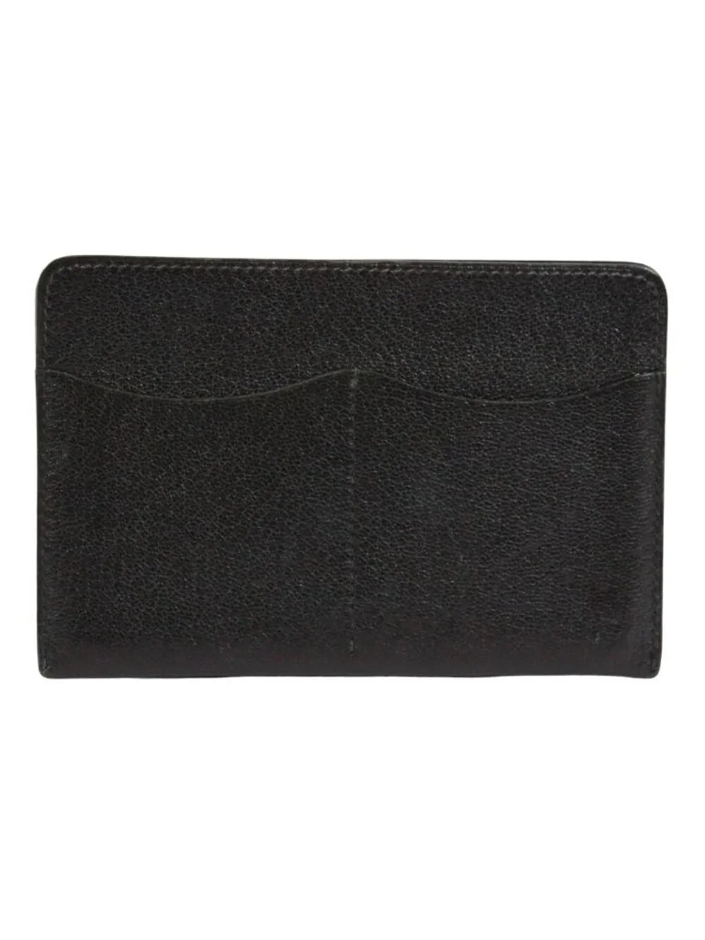 Hermes Chevre Black Card Case